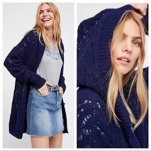 Free People Alpaca Cardigan Sweater